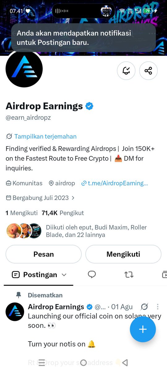 Tomy4mHQ's tweet photo. @earn_airdropz 61ZXFywAcs6tpnhKmjAwVKJwRvJWBnFUupdZvbPgvqDe https://t.co/bX2i9ybRBD