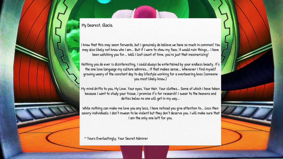 XnixnBvg's tweet photo. @PurpleCometbaby ➤ She was rambling on and on, to the point she finally pulls out a peice of paper. She showed it to the male in hopes he could at the very least understand what she was trying to say. https://t.co/QGxPcShwvw