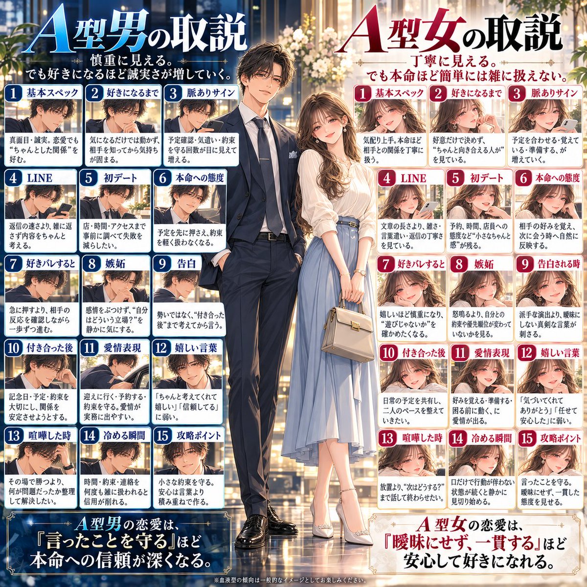 Ringoxlove's tweet photo. どうしてこんなにあるあるなのかな
血液型取説A・B・O・AB総集編 https://t.co/QcZgHJtbjA