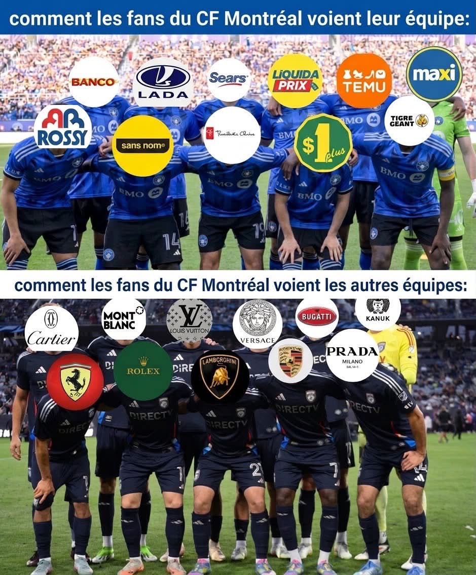 SoccerBBN's tweet photo. Pour être franc j’lai trouvé drôle en ta!!! #CFMTL / #GrosseGame https://t.co/Zd4zJU0xVU