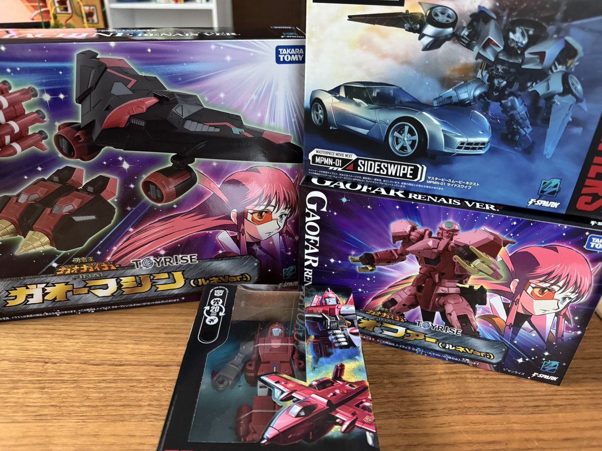nagicolith's tweet photo. いっぱい届いた〜🤩今回は全部タカラトミー👍🏻✨
#タカラトミー
#tspark
#トランスフォーマー
#勇者王ガオガイガーfinal https://t.co/ngMAI5Sjnf