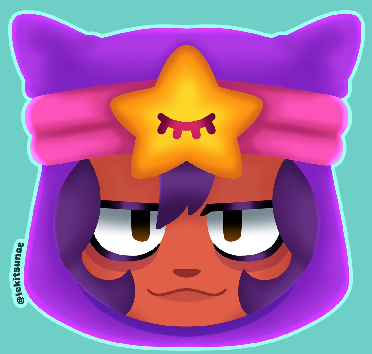 lekitsunee's tweet photo. Re diseño de Sandy bolita 
#sandy #sandybrawlstars #Brawlstars #brawlstarsfanart https://t.co/lp88rIxLud
