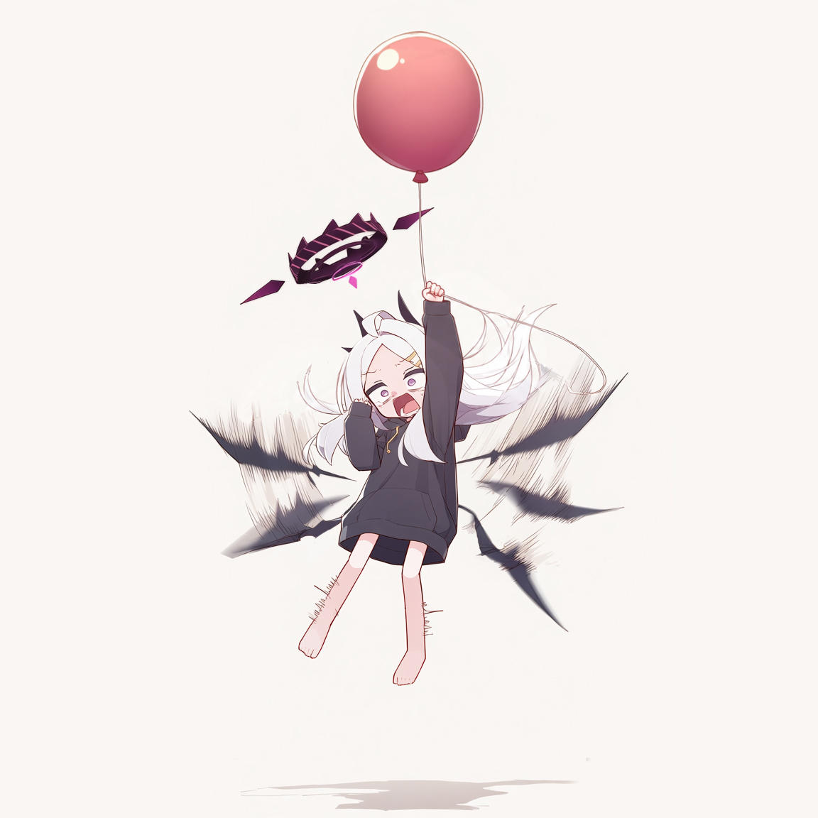 9kodama's tweet photo. ヒナと風船　前／後

#BlueArchive #ブルアカㅤ https://t.co/ahCDbhffe0