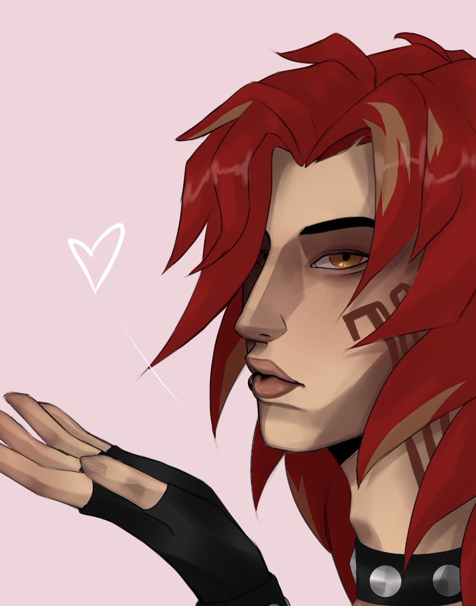 ratrrathew's tweet photo. Blowing kisses to Minato. Mwah! 💋 #lucien #minato #Fortniteㅤㅤ https://t.co/A8LyqUmeqq