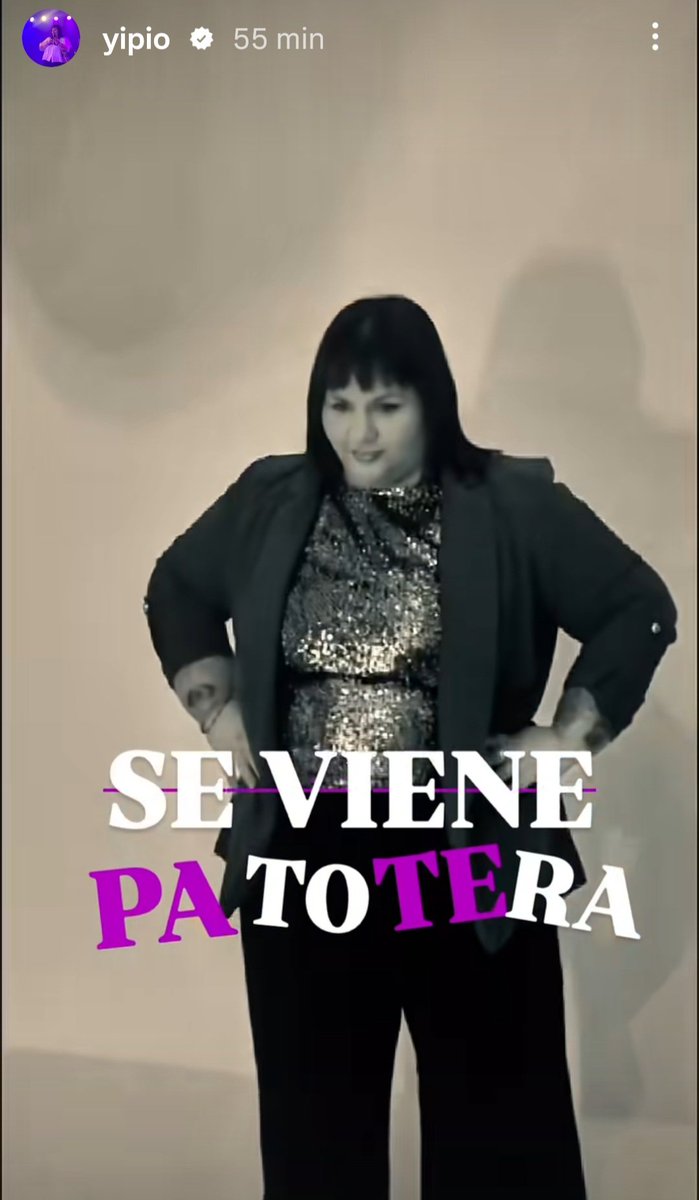 rominaponzio's tweet photo. 💥YIPIO GENERANDO INTRIGA 

¿PA TO TE RA será el nombre de su nuevo show de stand up o se viene otro lanzamiento?

#Yipio #Patotera #Lanzamiento #Intriga https://t.co/ZWgAhXEjij