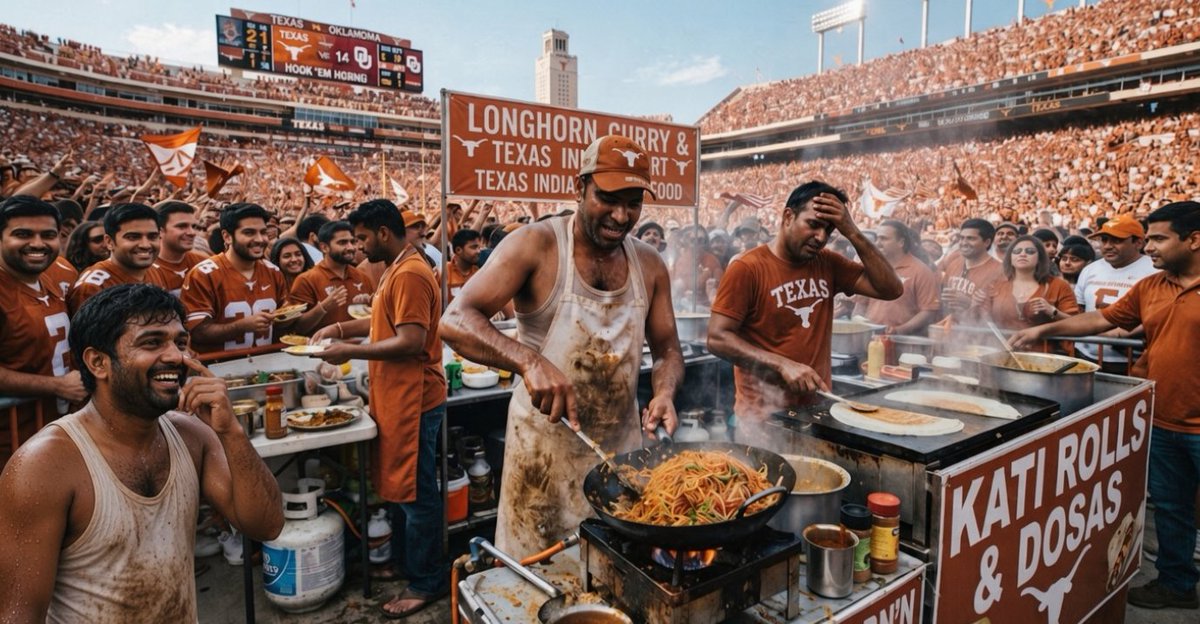 Harold_Cock's tweet photo. Indians will take over University of Texas by 2030.
NO ONE but Indians will want to go there.
I imagine University of Texas sports will tank due to the Indian Invasion. (Maybe handful of high paid NIL athletes)
#hookem #archmanning #texas https://t.co/ukpBas1HbJ