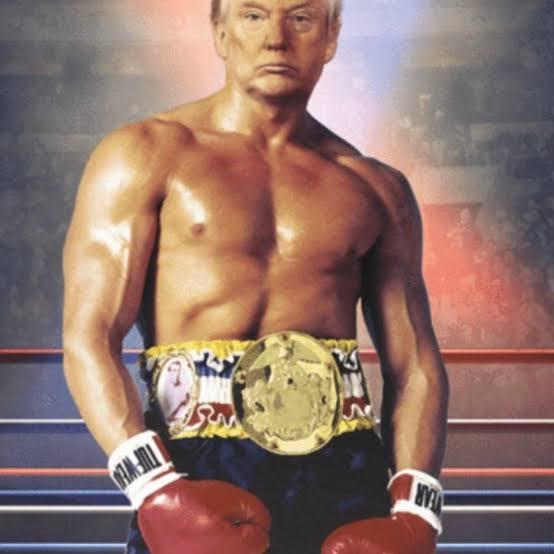 RichCarter4k's tweet photo. @BurtMaclin_FBI @redsteeze but MAGA photoshopping Trump onto muscular, shirtless bodies; that's heterosexual behavior https://t.co/uE84IiTEdw