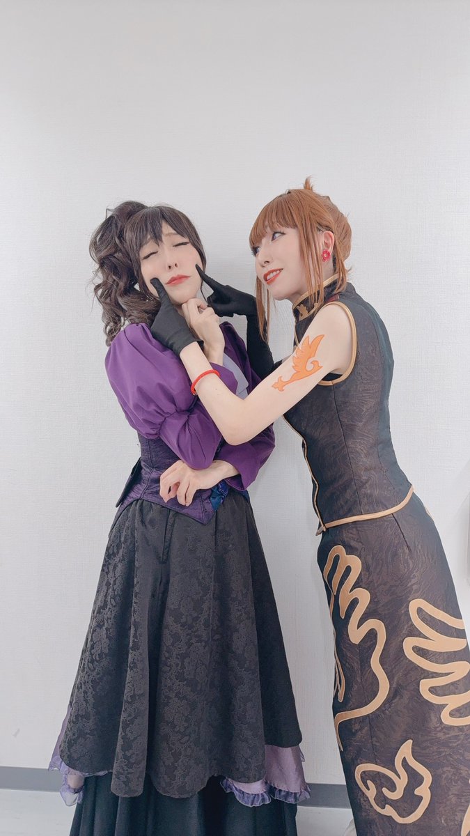 catch__intheRye's tweet photo. 最終日なので夏妃姉さんと写真を撮りましたよ📷
笑いなさいよぉ〜
#うみステ https://t.co/gsDAHoZdY9