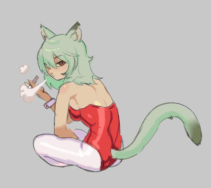 Crotad120's tweet photo. yanineko doodle  i did awhile back #yanineko #chainsmokercat #art #ヤニねこ https://t.co/DW0wc2NkB9