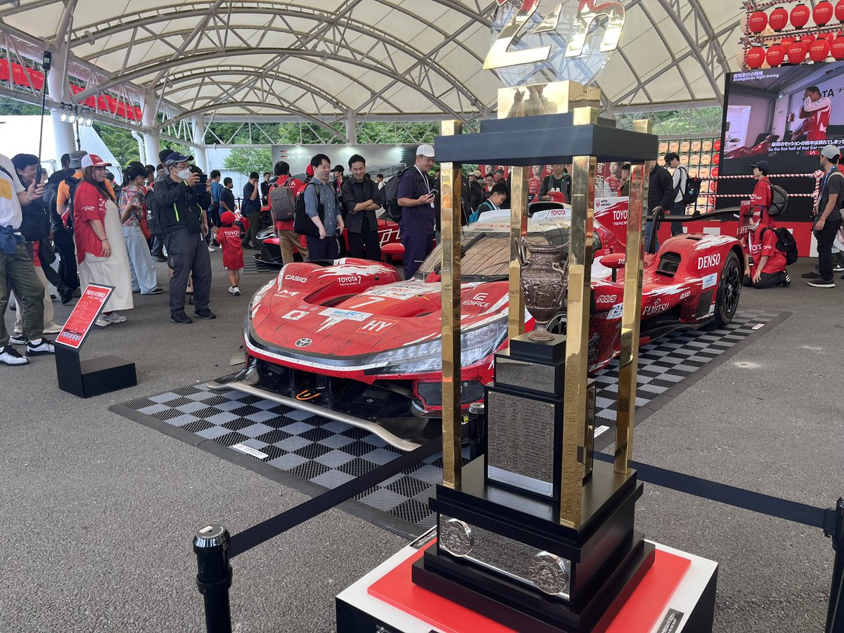 furosaburo's tweet photo. #WEC富士GR #WEC富士TR ルマン優勝🏆車！
今日も期待しています！ https://t.co/G1DJtfPGUv