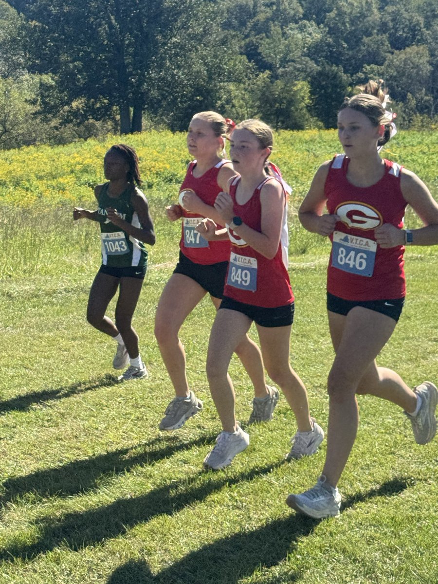 GoochlandXC's tweet photo. The times keep dropping as the season progresses!  Hard work is starting to pay off.  It was a great day of competing at the VTCA Fall Classic at Panorama Farms! https://t.co/vg5P8sXa0W