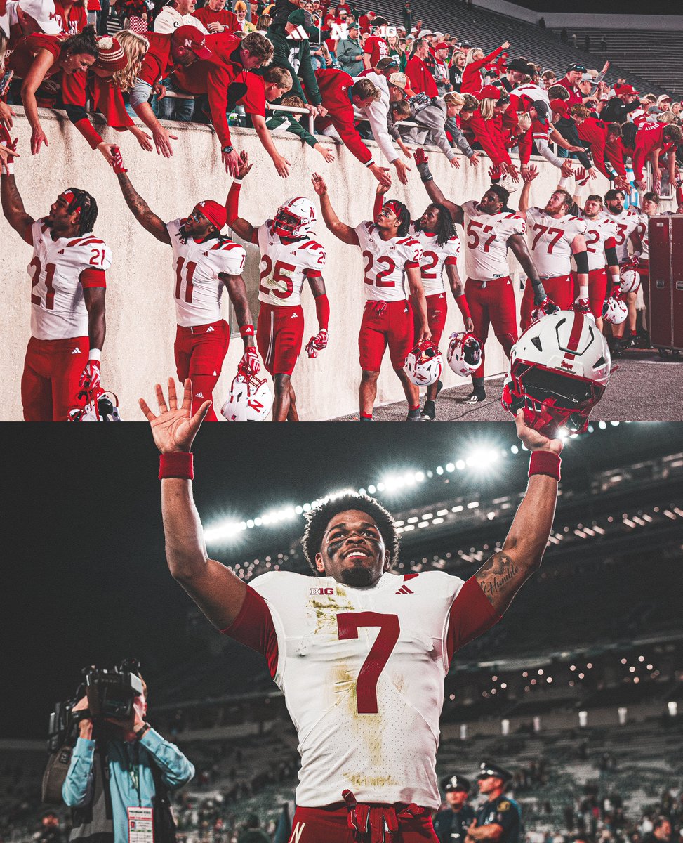 HuskerFootball's tweet photo. Handled business. https://t.co/ukjGh3tNs7