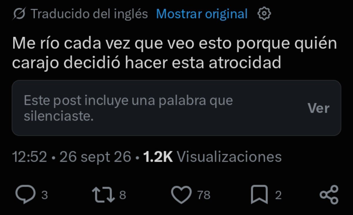 TiyatCalamidad's tweet photo. Por favor, si no lo has hecho, hazlo. Ve a tu configuración de X. Silenciar las palabras prohibidas con sus respectivos hastag te colmará de una inmensa paz a futuro :))
Les recuerdo que mi cuenta es PRO: #InAshu, #MadaHashi y #SasuNaru 🐇🤙🏻 https://t.co/jbqMKQYDAH