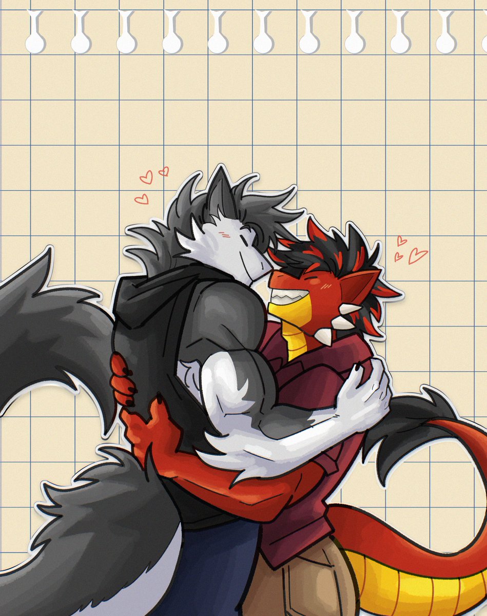 AkatanSergal's tweet photo. Love you hun! ❤️❤️❤️❤️

❤️: @Richy_SDB 
🎨: @not_fishie https://t.co/zt14j9n0dm