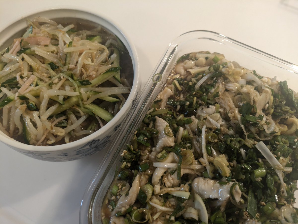 niyodan_spoon's tweet photo. #今週の作り置き

薬味ぷるぷる鶏
簡単野菜中華サラダ https://t.co/IkUoC9s0Rw
