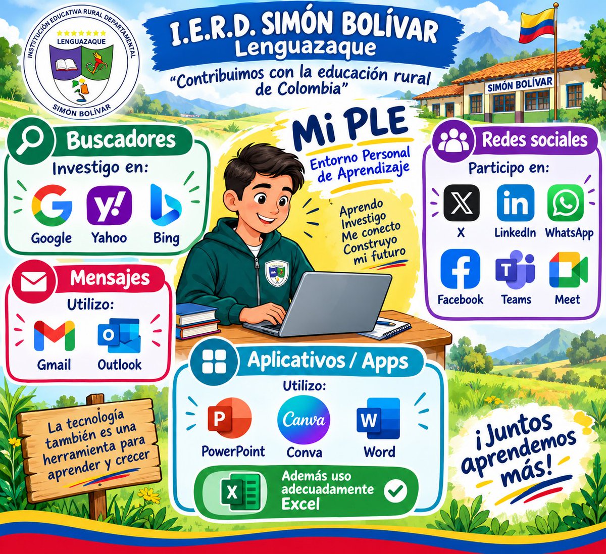 iscapa2008's tweet photo. La educación rural también es importante en Colombia https://t.co/Lgb02XizbJ
