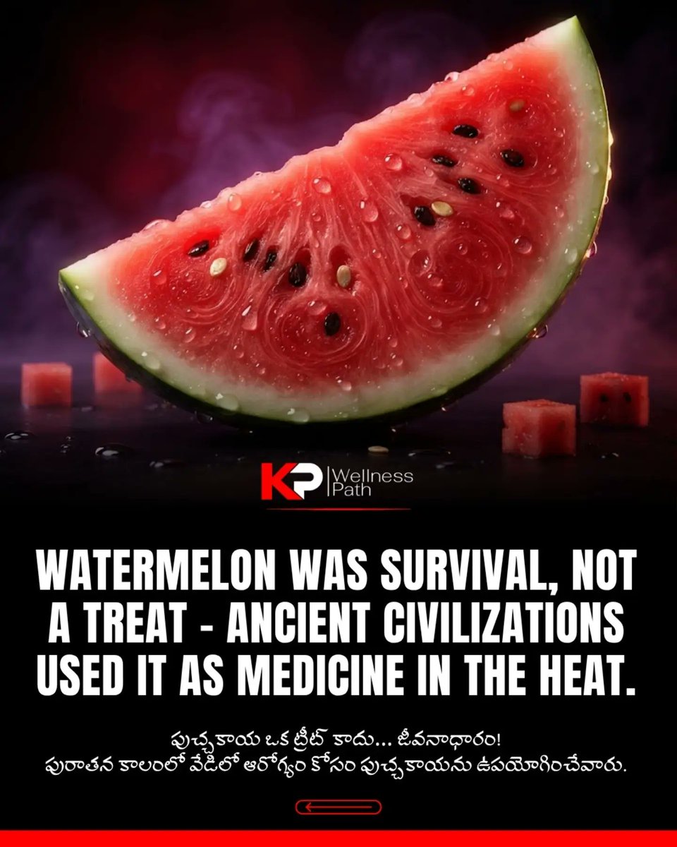 RamonaEnsworth's tweet photo. Watermelon is more than refreshing—it’s rich in water, antioxidants, vitamins and L-citrulline. It may support hydration, healthy blood pressure, muscle recovery and overall kidney health. Enjoy it as part of a balanced diet. Consult a doctor for https://t.co/VL0ucxuI4K