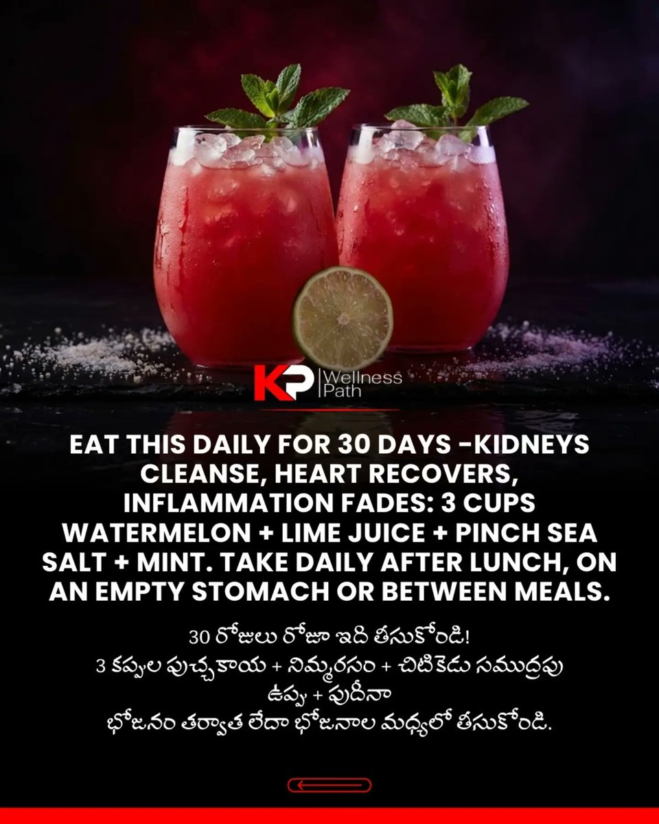 RamonaEnsworth's tweet photo. Watermelon is more than refreshing—it’s rich in water, antioxidants, vitamins and L-citrulline. It may support hydration, healthy blood pressure, muscle recovery and overall kidney health. Enjoy it as part of a balanced diet. Consult a doctor for https://t.co/VL0ucxuI4K