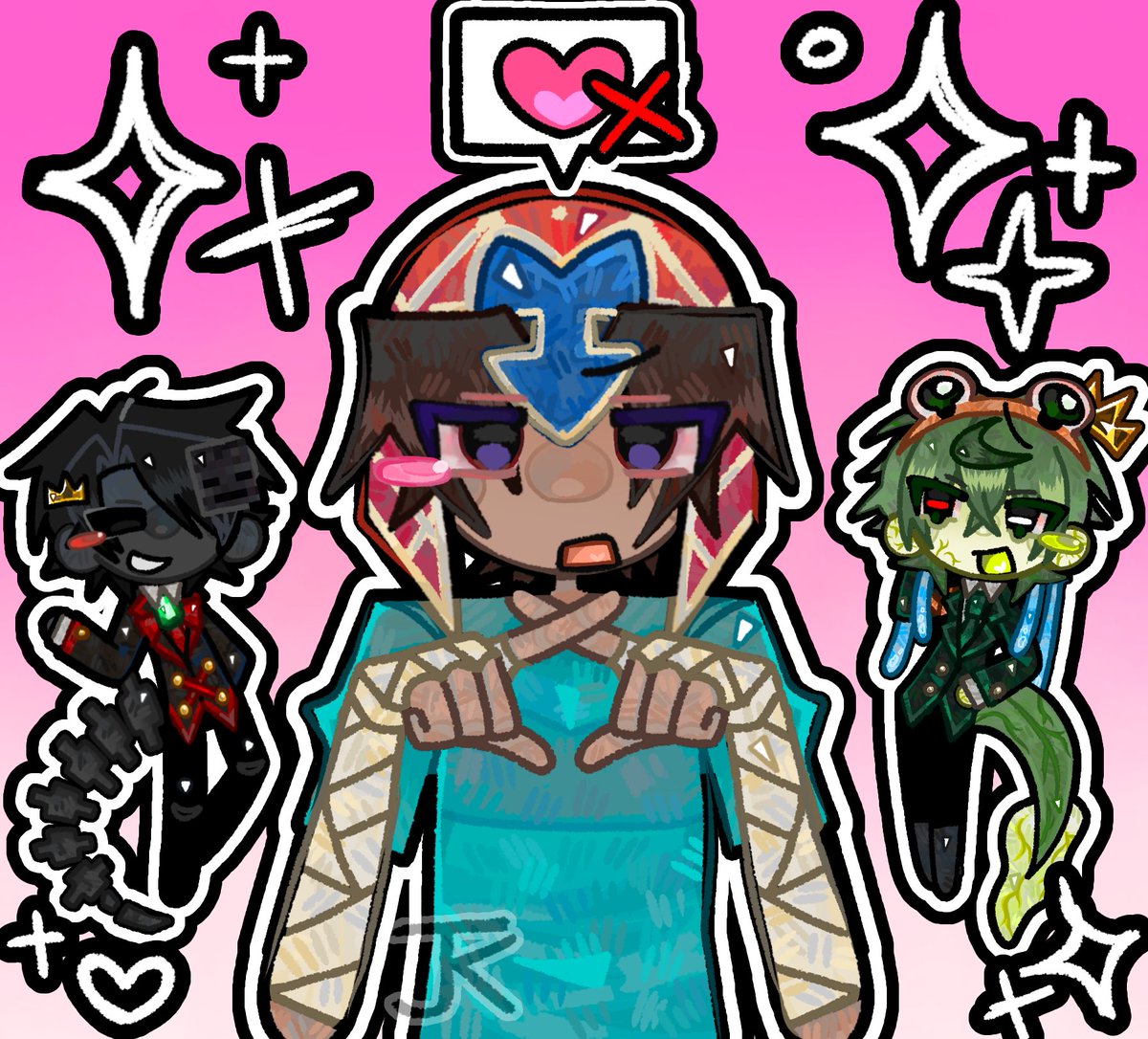 J0K3R_1008's tweet photo. #Grox3D &amp; #FroggyPC?

⚠️ I'm using a translator.
🚫 Do not repost or use my art!

 #LookOut3D  #FroggyDude  #GroxMC https://t.co/hW8akC6Zn7