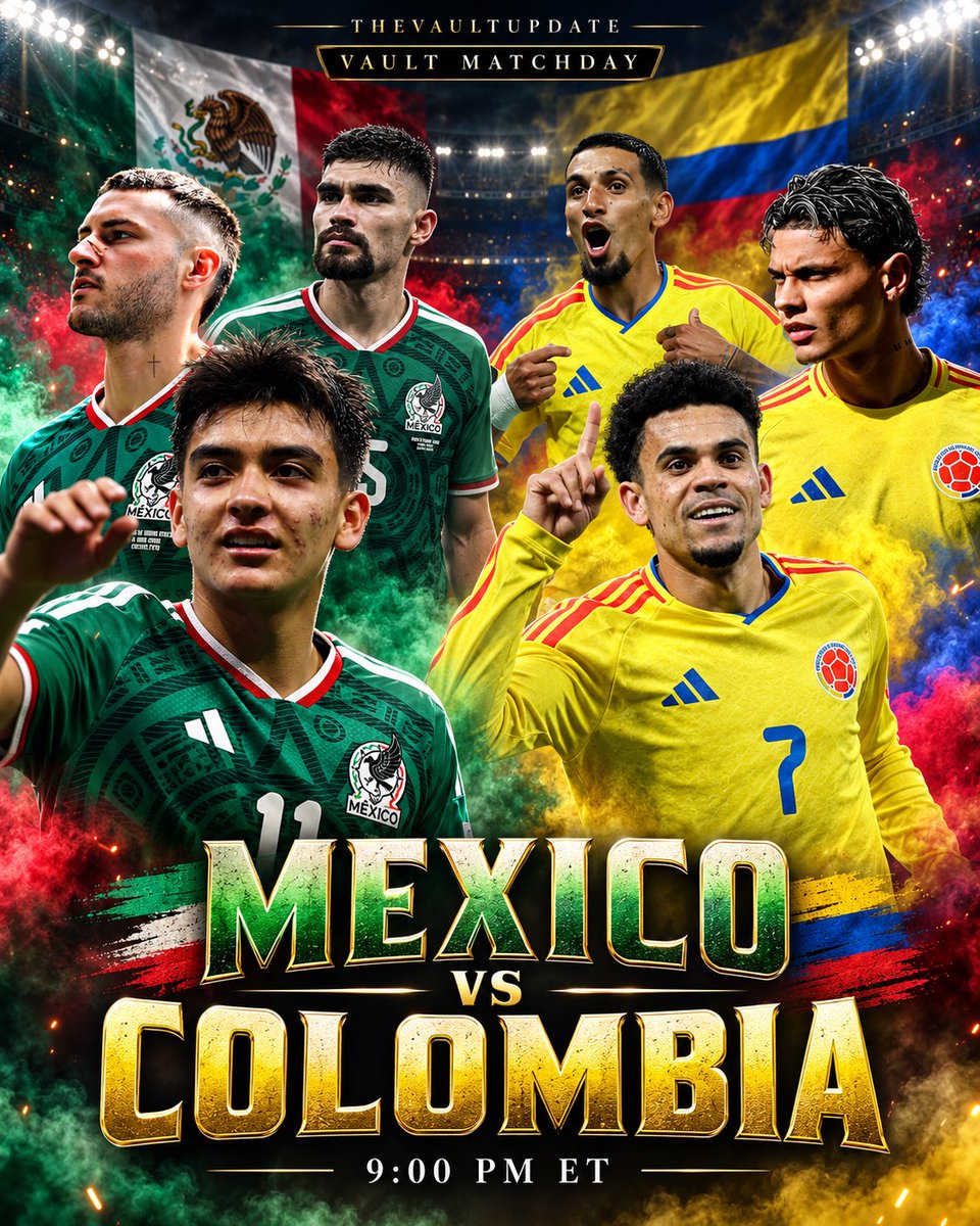 Josepintor80451's tweet photo. A NEW ERA BEGINS FOR MEXICO! 🇲🇽🔥

Rafael Márquez takes charge of El Tri for the first time tonight as Mexico face Colombia. A major test to begin a new chapter under one of the country’s greatest-ever players.

⏰ 9:00 PM ET
🇲🇽 Mexico vs. Colombia 🇨🇴

What are you expecting from Márquez’s first match? 👀