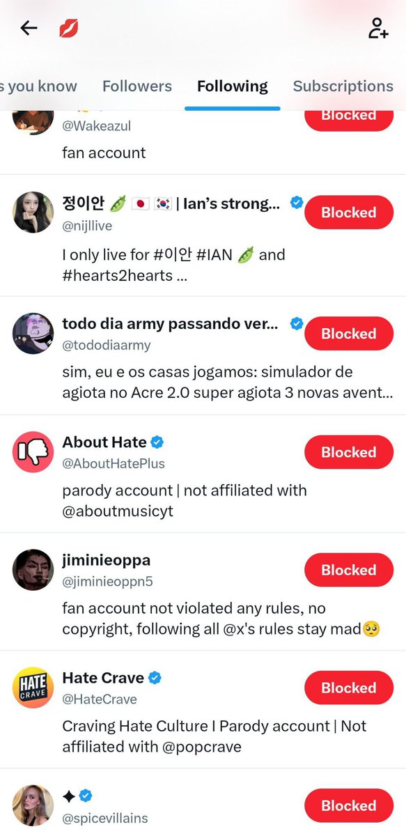 ReportThvfor's tweet photo. 🚨 DENUNCIEM TODAS ESSAS CONTAS!
 
São perfis que se passam por fãs mas interagem com quem odeia o 🐯, espalham ódio, armam situações e atacam ele diariamente! Não deixem passar! Denunciem em massa!
 
🔴 Categorias para denunciar:
 
- 🔴 Assédio
- 🔴 Ódio
- 🔴 Comportamento abusivo
- 🔴 Fingimento / Impersonação

📋 CONTAS A DENUNCIAR:
 
⚠️ Se faz de fã mas ataca:
 
1- https://t.co/qu8WTBicuw segue a maioria dos inimigos dele e ataca outros membros pra jogar ódio nele

2-https://t.co/8fYm4Ln3U1  já fez comentários maldosos e vive armando contra ele
 
⚠️ Demais contas que o atacam:
 
- https://t.co/rMzBVvHhqw
- https://t.co/c2pqdgQat8 
- https://t.co/jqoG3Tk4Vn
- https://t.co/NHlMt4grwp
- https://t.co/ZEiHdt6z5J
- https://t.co/rEc0HeRhwj
- https://t.co/NZ67pThnVS
- https://t.co/ejawf7BR38
- https://t.co/xmU9XUrfgY
- https://t.co/XFa1dH7naH
- https://t.co/V4DYc9zYbH
- https://t.co/xB5cf8fiii
- https://t.co/NwSDIha99S
 
Cada denúncia conta! Protejam ele! ✊💜