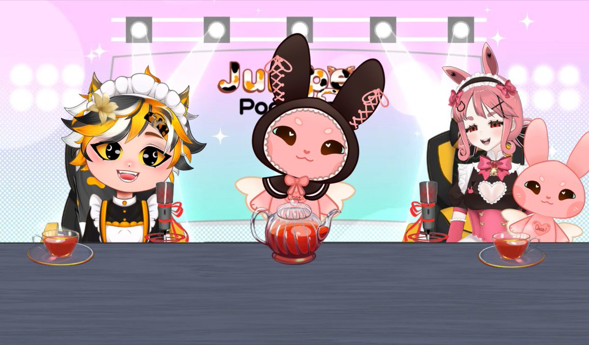 Jumper_vtuber's tweet photo. Como hoje é o dia internacional dos coelhos, nada mais justo de fazer um bate-papo com essa tueia aqui. 👀
Bigado por ter topado participar @BonnieUsagiii 🩷🩷🩷 https://t.co/rO3u3kGNeQ