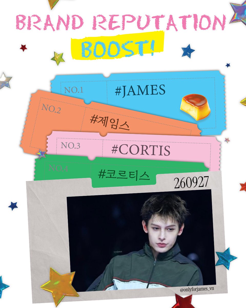 ofjvn_'s tweet photo. 260927 | DAILY BRAND REPUTATION BOOST FOR JAMES 🦅 

🎯: 350 REPLIES & 200 LIKES

• Use pictures, videos or gifs to prevent spam detection.
• Do not use emojis.
• Please use different compliments in English or Korean, and include hashtags.

2️⃣ DAILY SEARCHING BOOST “코르티스 제임스" & "JAMES CORTIS"

🔗 Google: https://t.co/RCtPYi5z6u
🔗 Youtube: https://t.co/GctkE0vxhT
🔗 Naver: https://t.co/lmJZPi5Bkr
🔗 Daum: https://t.co/Phkc1drHJO

#JAMES #제임스