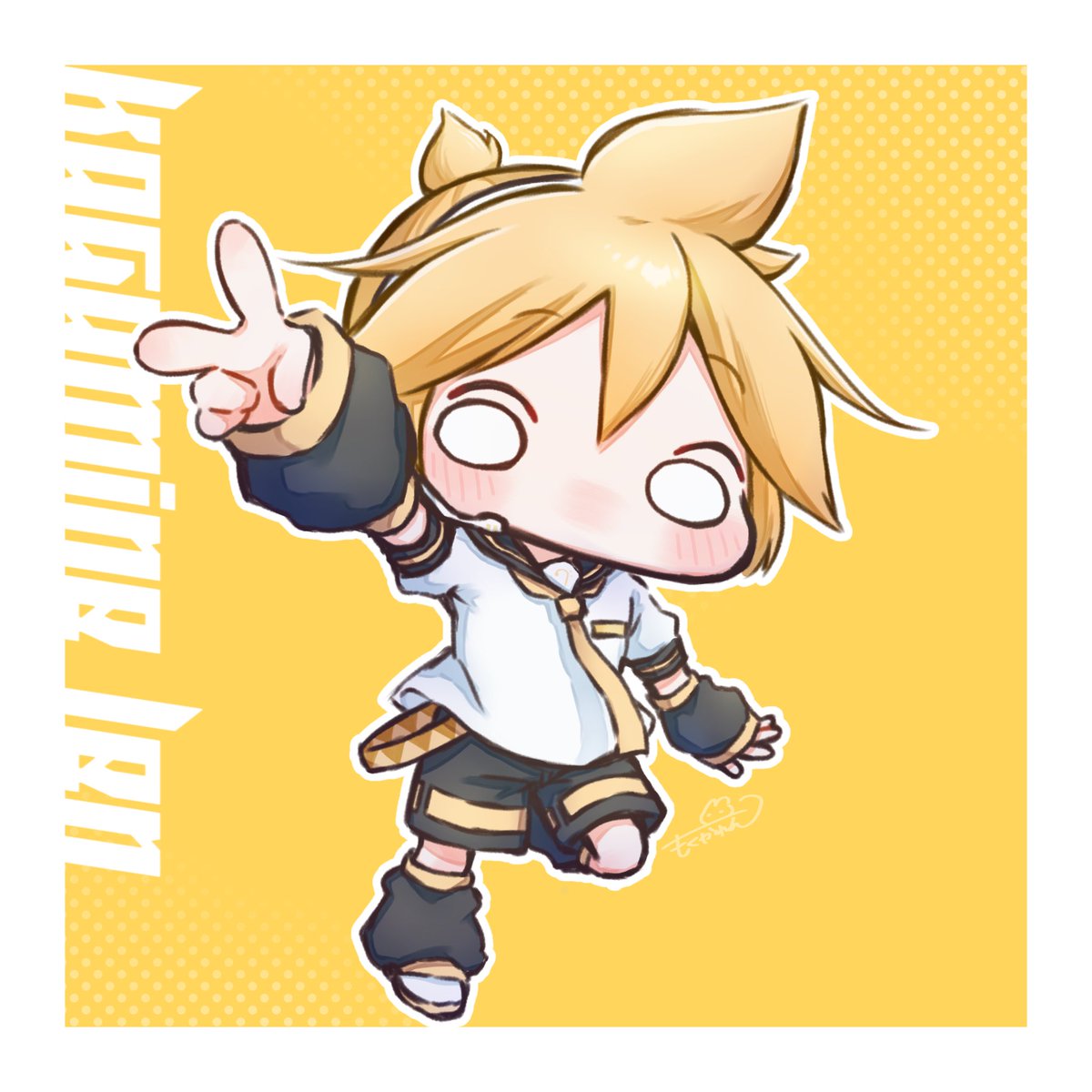 mokyuren's tweet photo. レンクン‼️
#鏡音レン https://t.co/uYS7tRXFav