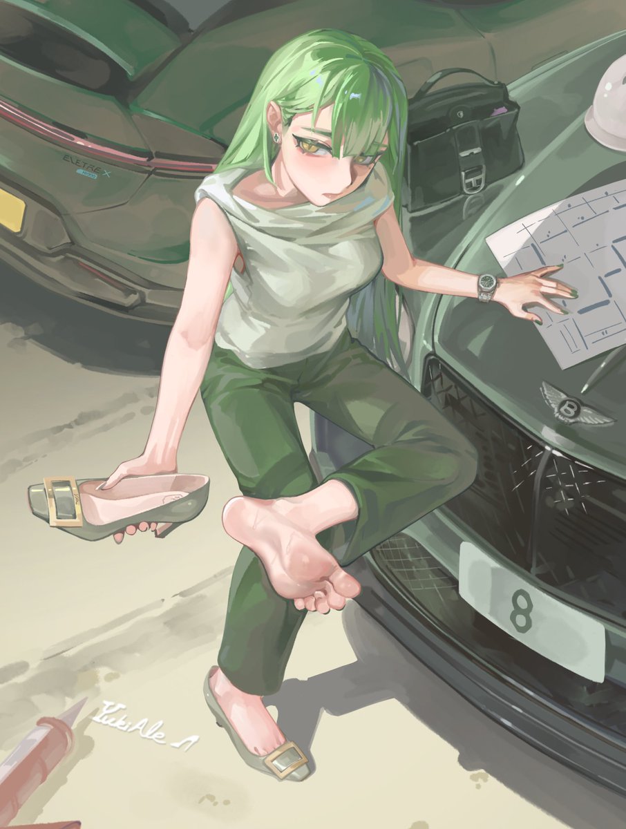 YukiAle1119's tweet photo. Green！ https://t.co/sUIgI1UFeh