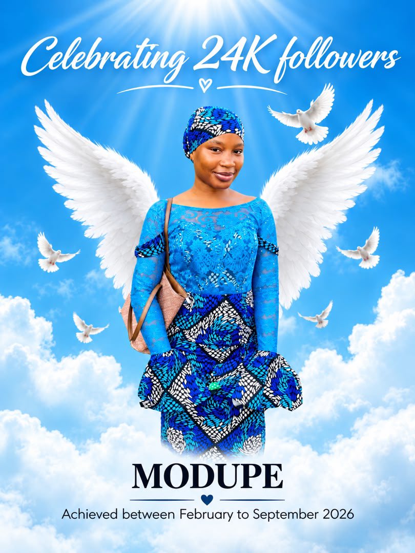OneModupe's tweet photo. God!!
😭😭😭😭😭😭😭😭😭😭
😭😭😭😭😭😭😭😭😭😭
What have i done to deserve this?
Please congratulate me🙏 https://t.co/XIBdBrXdPr