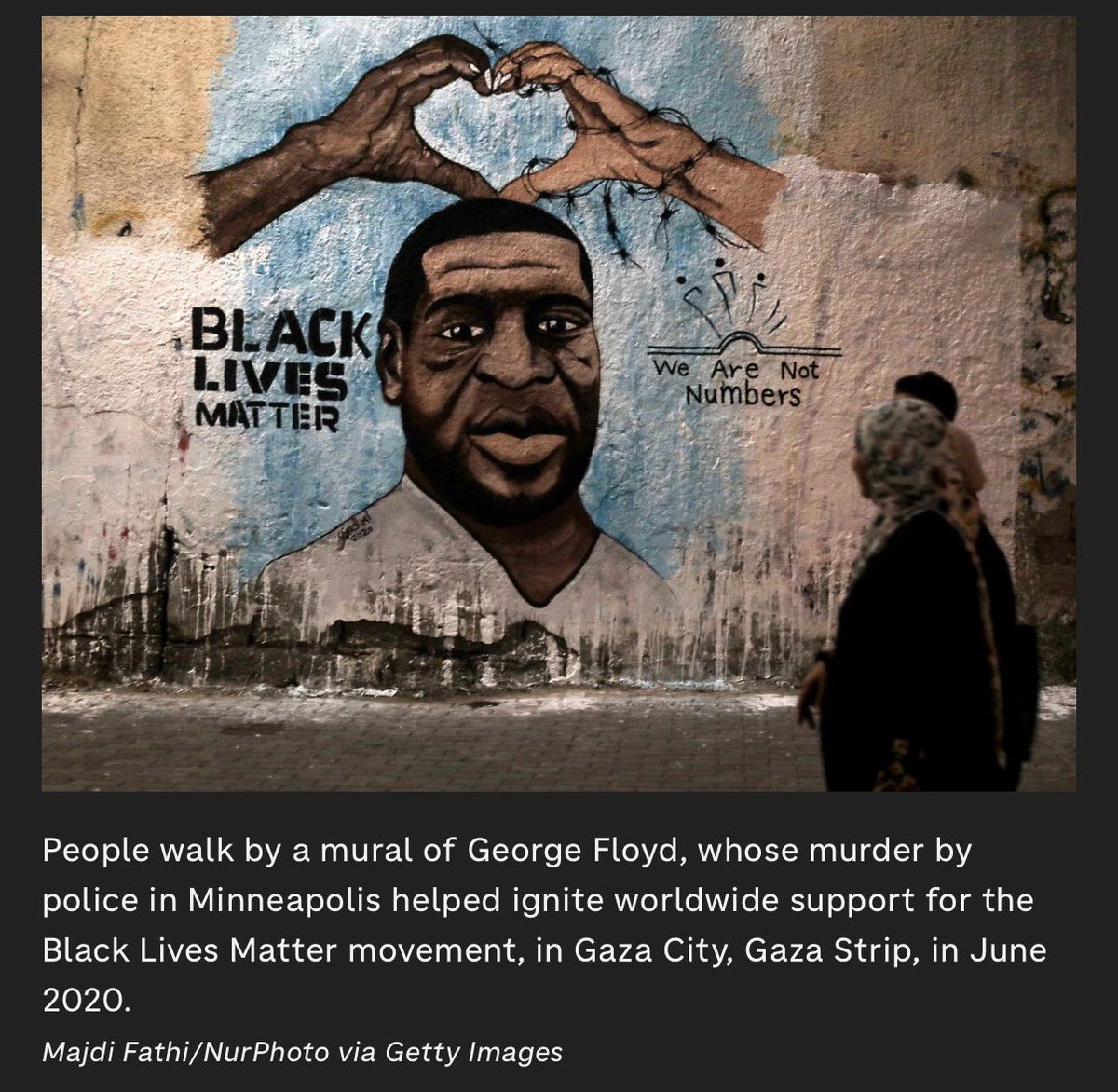 chodicular's tweet photo. @redrocket95 @BettorDays_ @TheAthletic No doubt this mural has been destroyed along with everything else in Gaza https://t.co/iaDeoR0pKb