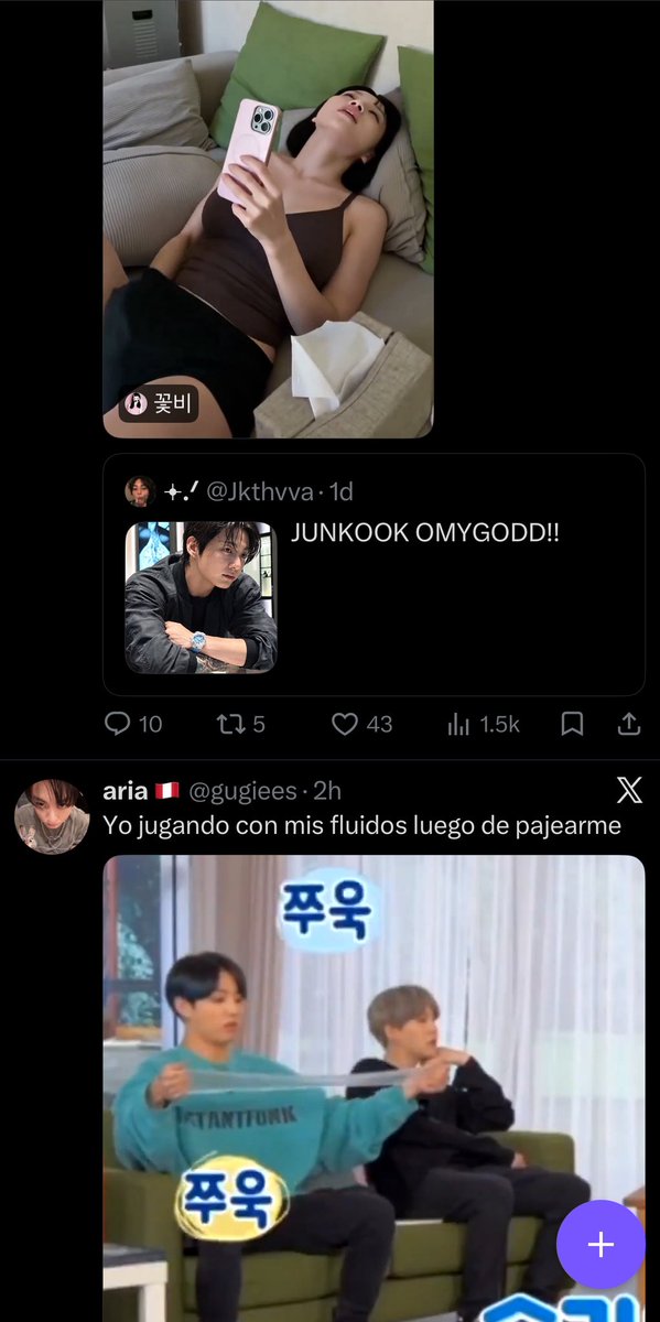 kootaege's tweet photo. "a ver qué hay en tui-" https://t.co/FzVqHAf35r