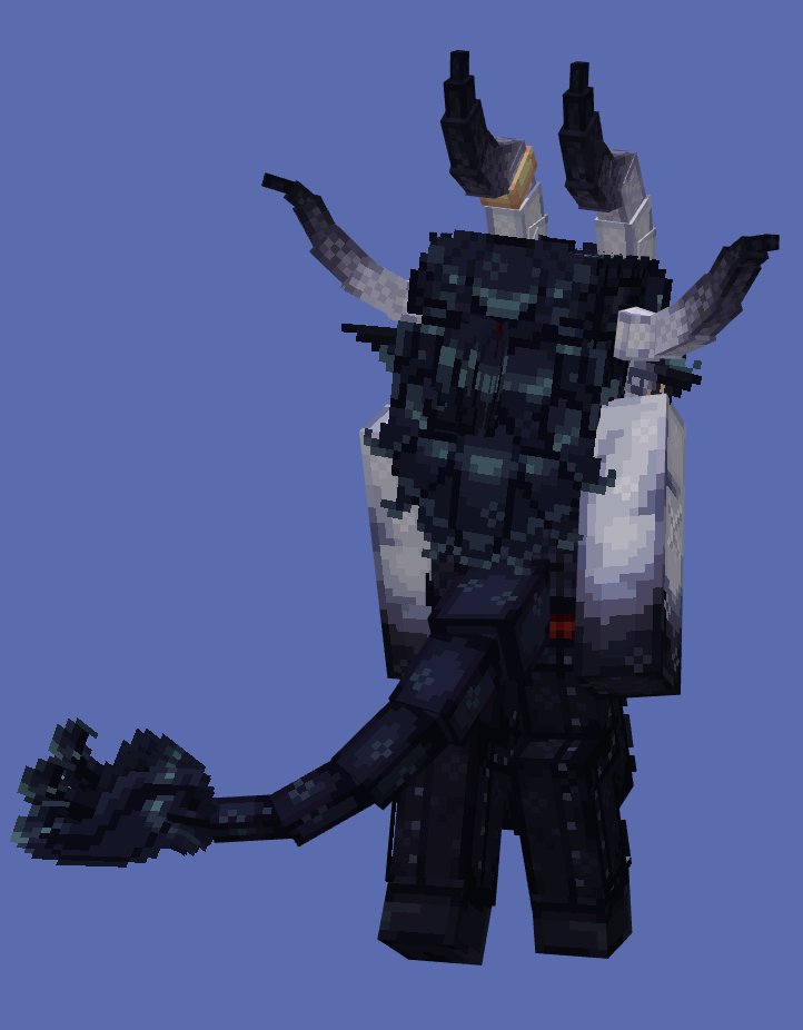 WamzeeWoozy's tweet photo. ⚔️ A demon ready to see the world!

A CPM model for the lovely @Azromun 

#blockbench #minecraftskin https://t.co/ebYiziF22e