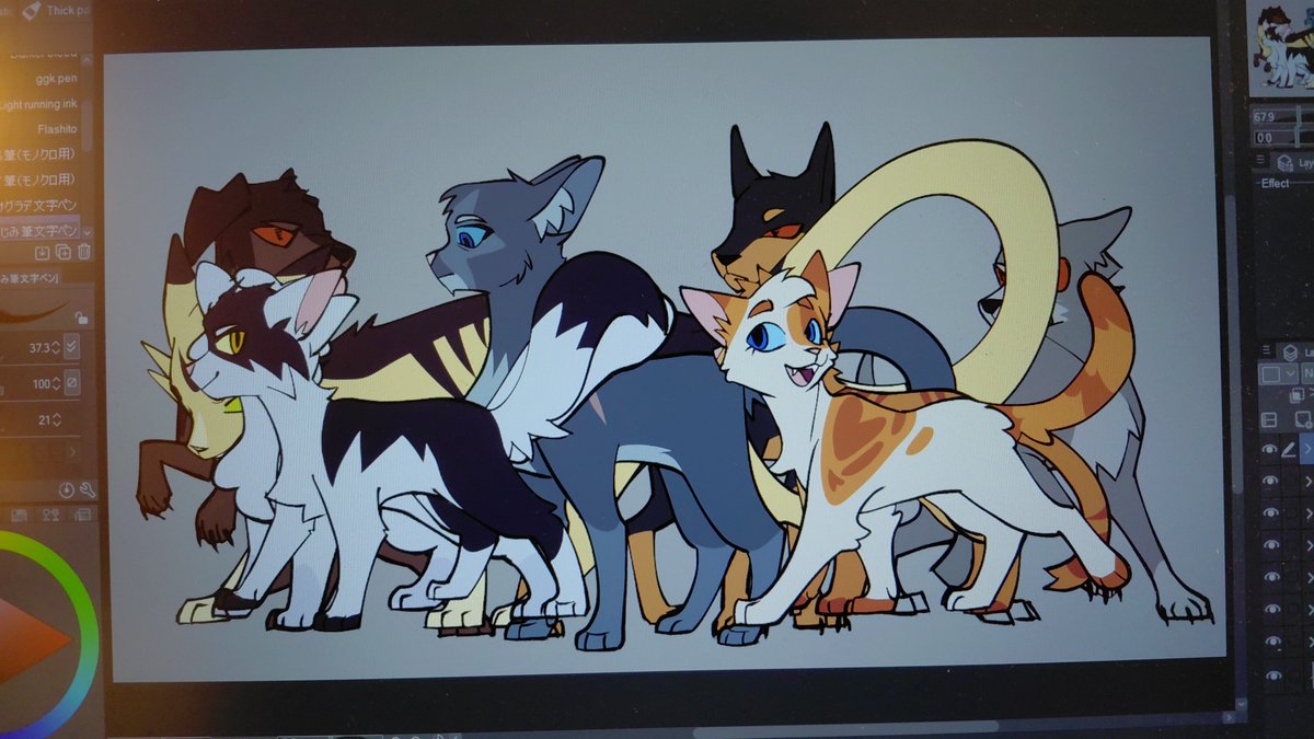 kndex9's tweet photo. something something #warriorcats #swiftpaw https://t.co/Pq8HwHSlzn