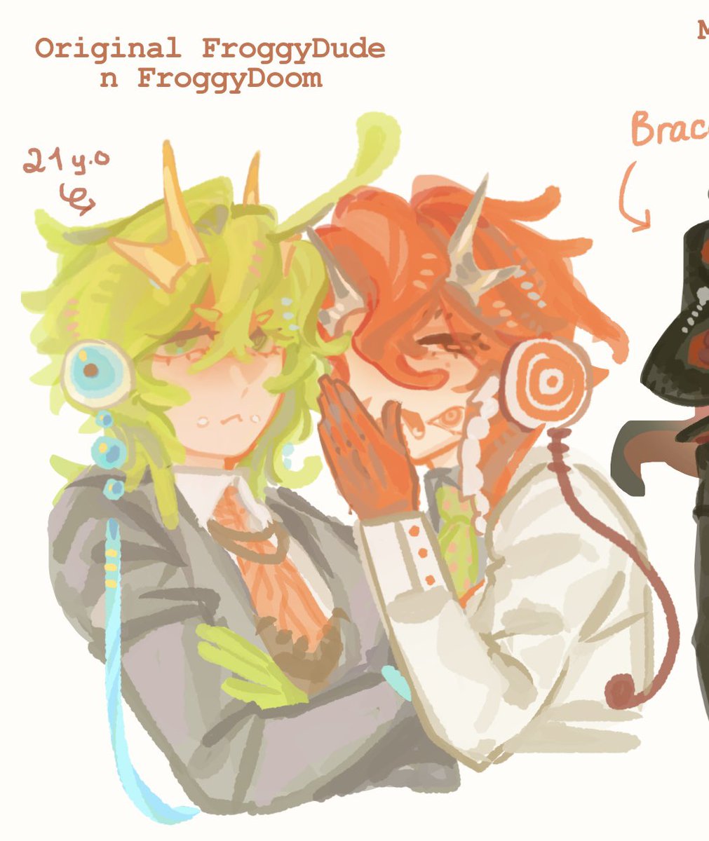 Leiterrak's tweet photo. My FroggyTwins have 2 sides
#FroggyDude #FroggyDoom #Frox #FroggyGrox #MCYT https://t.co/0JHjbbFGJW