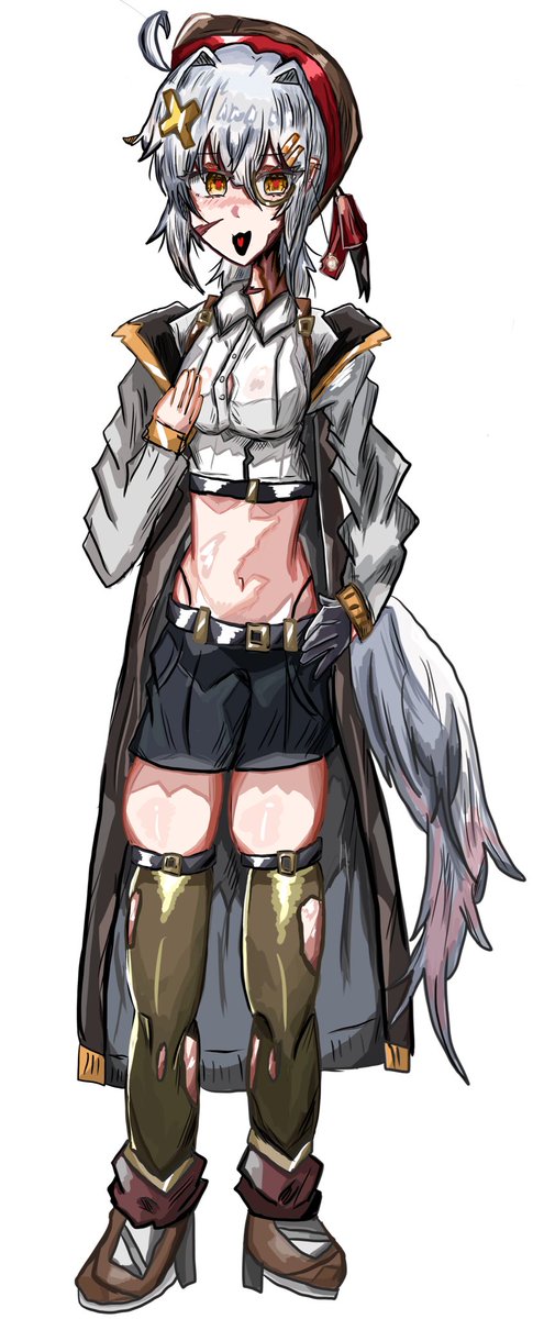 Aru_sando's tweet photo. 立ち絵単体のみ https://t.co/TCd1GfwNSr