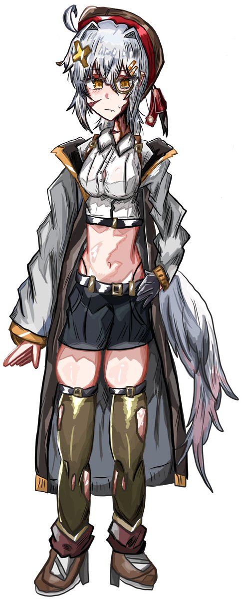 Aru_sando's tweet photo. 立ち絵単体のみ https://t.co/TCd1GfwNSr