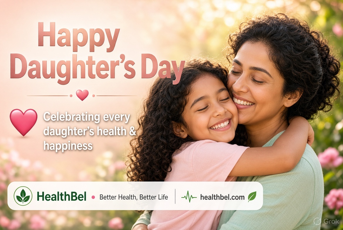 HealthBel_info's tweet photo. Happy Daughter’s Day 💖
Every daughter deserves love, strength, and a healthy future.
Celebrate her today 🌸
HealthBel | Better Health, Better Life
👉 https://t.co/uCesR576R3

#HappyDaughtersDay https://t.co/UJDX0gAEQp