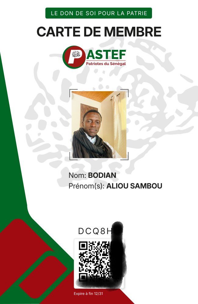 ManAirborne's tweet photo. @samboubodian PASTEF, parti des sudistes, https://t.co/JtSukSFPWB