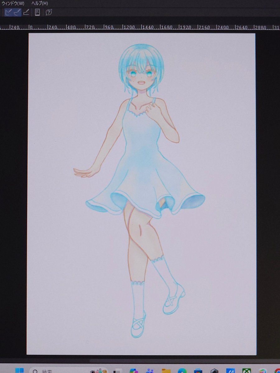 k_tsu_815's tweet photo. ターコイズっぽい色でお絵描き中
wip https://t.co/mjU2f2JXRz