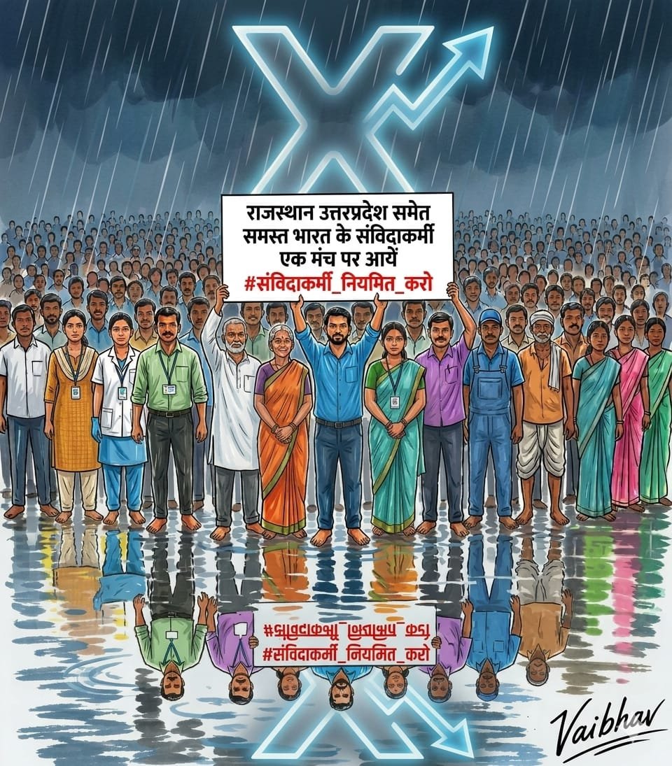 YUVAKARYAKARINI's tweet photo. कब तक संविदा के नाम पर PanchayatShikshak और VidhyalaySahayak का शोषण होता रहेगा सरकार? 😡 #Regularize_PS_VS   @narendramodi @AmitShah @cpjoshiBJP @DrSatishPoonia @INCIndia @RahulGandhi https://t.co/trZrFa8qKQ