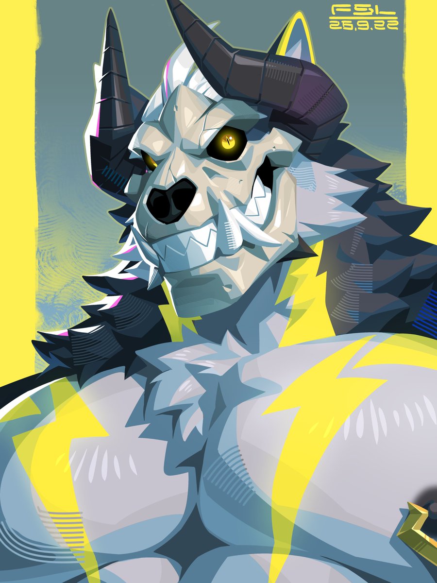 FanSL_Art's tweet photo. Happy birthday to @Rexwolf_Arashi~ https://t.co/t7S2jRDmJG