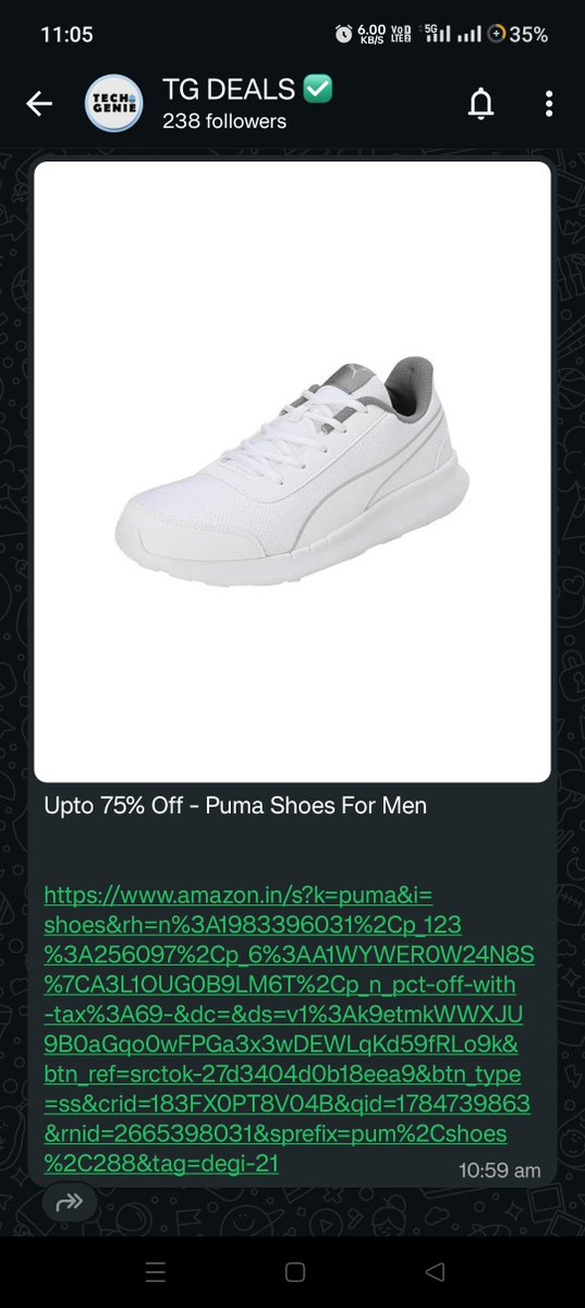 Tua1011's tweet photo. @tgdealsofficial Done 👍🏽💯✅ 
@tgdealsofficial 

Join in guys
@UrvashiTirkey
@harryHardeep11 
@Ranjank1706 https://t.co/H4UkvxCYcO