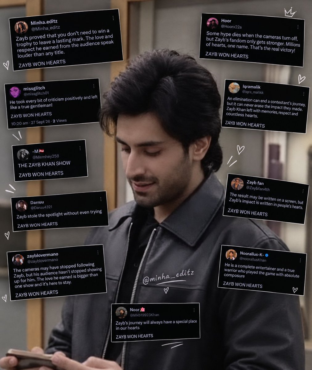Minha_editz's tweet photo. Zayb may have left the house, but he clearly left a lasting impression on the people watching. The continued support shows how deeply the audience connected with his journey.

ZAYB WON HEARTS https://t.co/K10S1jSaUi