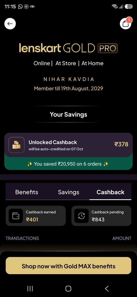 CommonMan__'s tweet photo. @LenskartSupport @Abhishekcnjain I have paid for @lenskart gold pro twice. One was existing and I paid Rs 500 more as my monthly limit got exhausted. Will I get free lens replacement twice. Also how to initiate free lens replacement.

Please answer both. My direct line is in DM you can call. https://t.co/My7Ax6J0KT