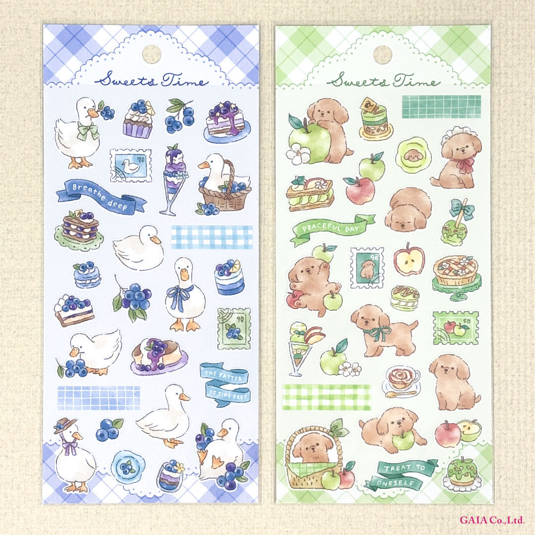 gaia_stationery's tweet photo. #スイーツタイムシール は、
「イチゴ」がレッド❤️×うさぎ
「レモン」がイエロー💛×にゃんこ
「ブルーベリー」がブルー💙×アヒル
「リンゴ」がグリーン💚×わんこ
「ブドウ」はパープル💜×ふわふわねこ
「チョコレート」がブラウン🤎×くま
の6柄展開です🍓🍋🫐🍏🍇🍫

#キャンドゥ #gaia沼 https://t.co/Iy4WuwRhxr