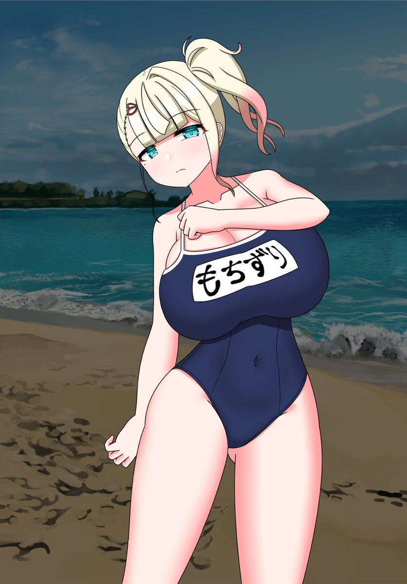 bonefox_kikaku's tweet photo. スク水もちずりさんを描いたよ https://t.co/mVaSw9LWTJ