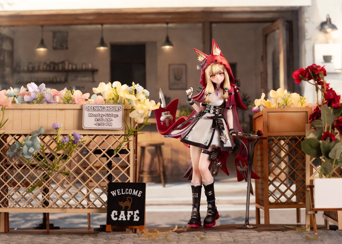 MTSY31's tweet photo. ロッシー 〜ひとときの休息〜
スケール：1/7
ブース番号：W2-J5-07
価格： 1200元/体
販売数：15体

原画：总裁回国的白月光
原型：@MTSY31
塗装：@suda99873  
摄影：纸

上海WF2026に参加いたします。

#Rossi #ArknightsEndfield #ScaleFigure #WF2026上海 https://t.co/oaMyj4Eax3