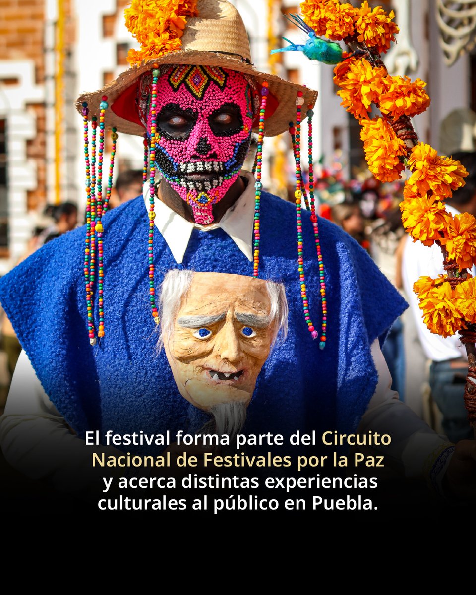 cultura_mx's tweet photo. El “Festival Catrineras Chautla 2026” regresa con actividades para celebrar el Día de Muertos en la Ex-Hacienda de Chautla, Puebla.

Habrá paseos en trajinera por el lago, casas del terror, recorridos inmersivos de leyendas, un kiosco cultural y un pabellón artesanal y gastronómico. El festival forma parte del Circuito Nacional de Festivales por la Paz.

Ex-Hacienda de Chautla, Puebla | Del 9 de octubre al 2 de noviembre de 2026 | Jueves a domingo, de 13 a 23 h | Boletos en taquilla del recinto
