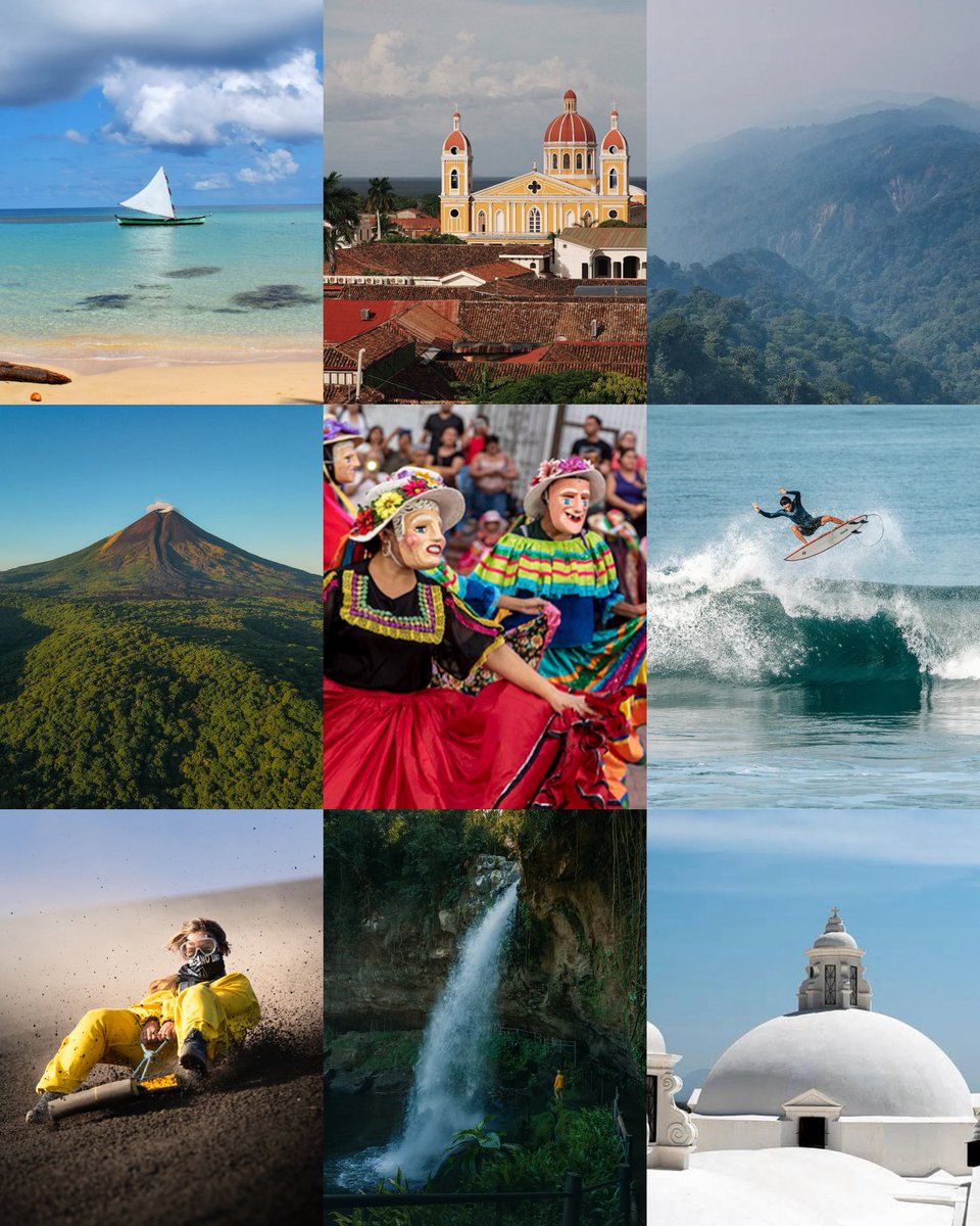 EmbaNicIndia's tweet photo. On World Tourism Day, we invite you to experience Nicaragua, a country of diverse landscapes, rich culture and warm hospitality.

Visit Nicaragua! 🇳🇮🌋🌊🌴⛰️ https://t.co/mDrVXWCn7I